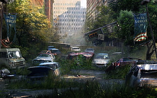 game digital wallpaper, The Last of Us, apocalyptic, video games