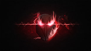 gray helmet with fire logo, Riot Games, League of Legends HD wallpaper