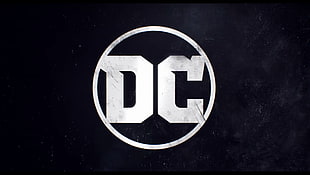 DC logo, movies, DC Comics, Justice League (2017), dark