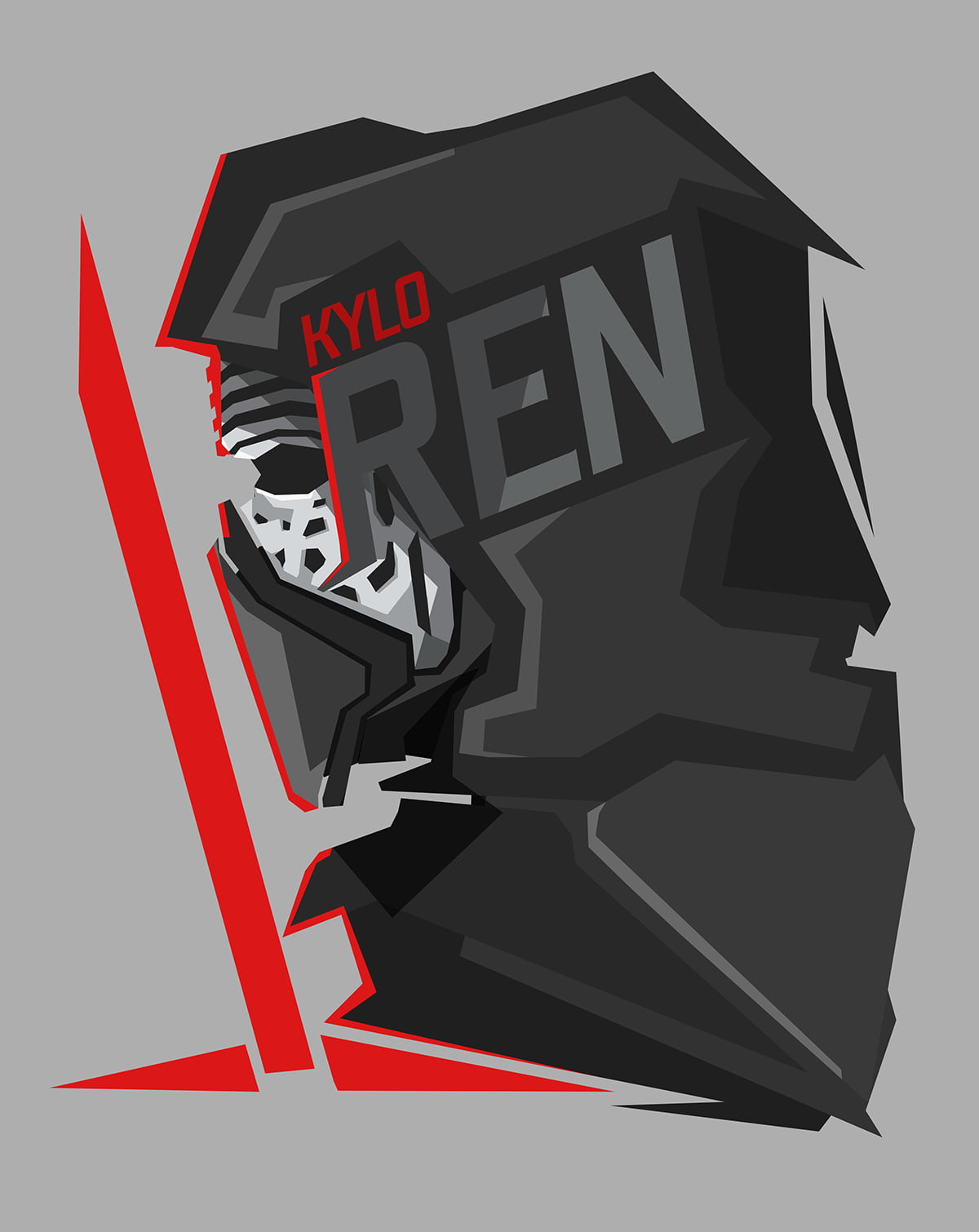 Star Wars Kylo Ren digital wallpaper, Kylo Ren, Star Wars: The Force Awakens