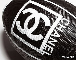 closeup photo of Chanel product label
