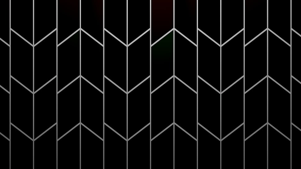 black and gray grid illustration, tile, simple, pattern, shapes HD wallpaper