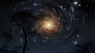 galaxy painting