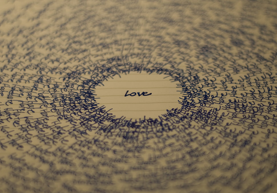 love HD wallpaper