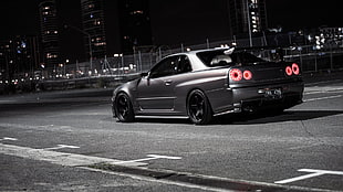 Nissan GTR, Nissan Skyline, cityscape HD wallpaper