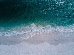 sea, landscape, beach, sand HD wallpaper