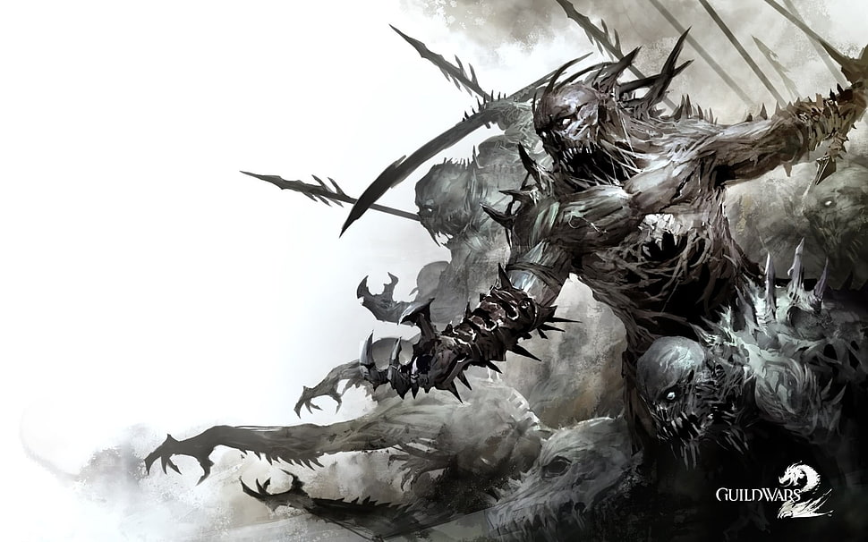Guildwars 2 poster, Guild Wars, Guild Wars 2, video games HD wallpaper