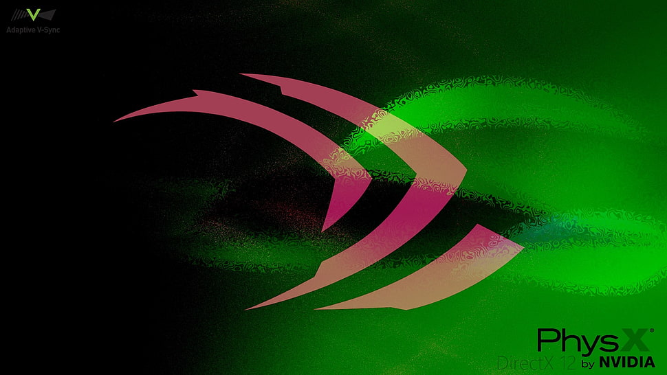 orange and gree n textie, NVIDIA Iray, Nvidia, PC gaming, PC cases HD wallpaper