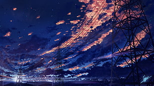 painting of sky