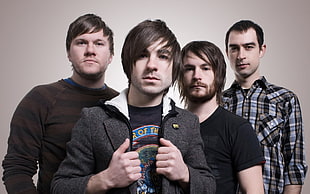four men rock band HD wallpaper