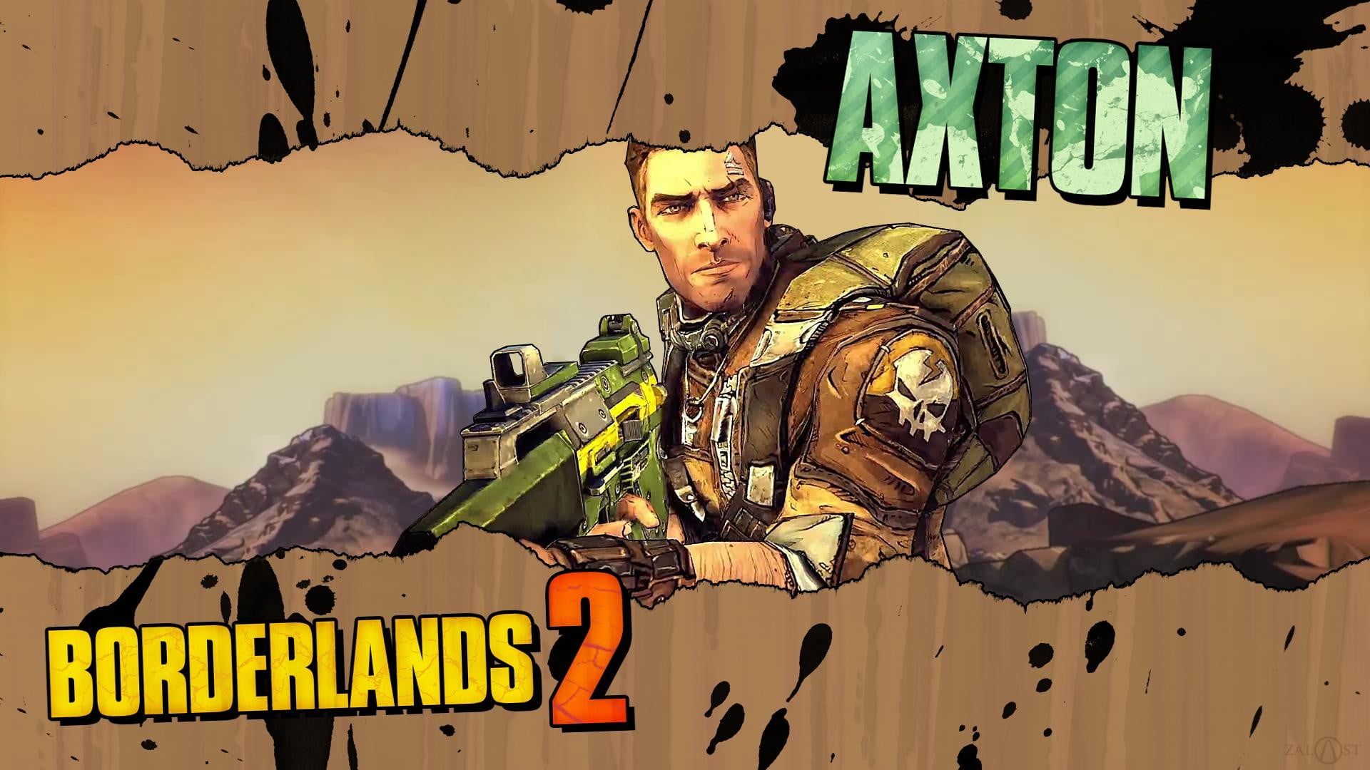 Borderlands 2 Axton Digital Wallpaper Borderlands 2 Video Games Hd Wallpaper Wallpaper Flare