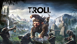 Troll And I game digital wallpaper