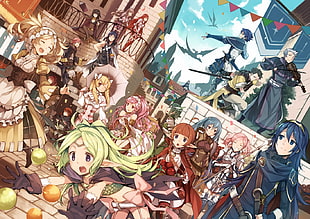 female anime characters, Fire Emblem HD wallpaper