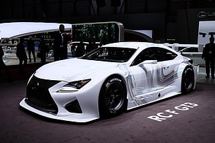 white Lexus RC