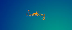 something text, text, gradient, ultra-wide, typography