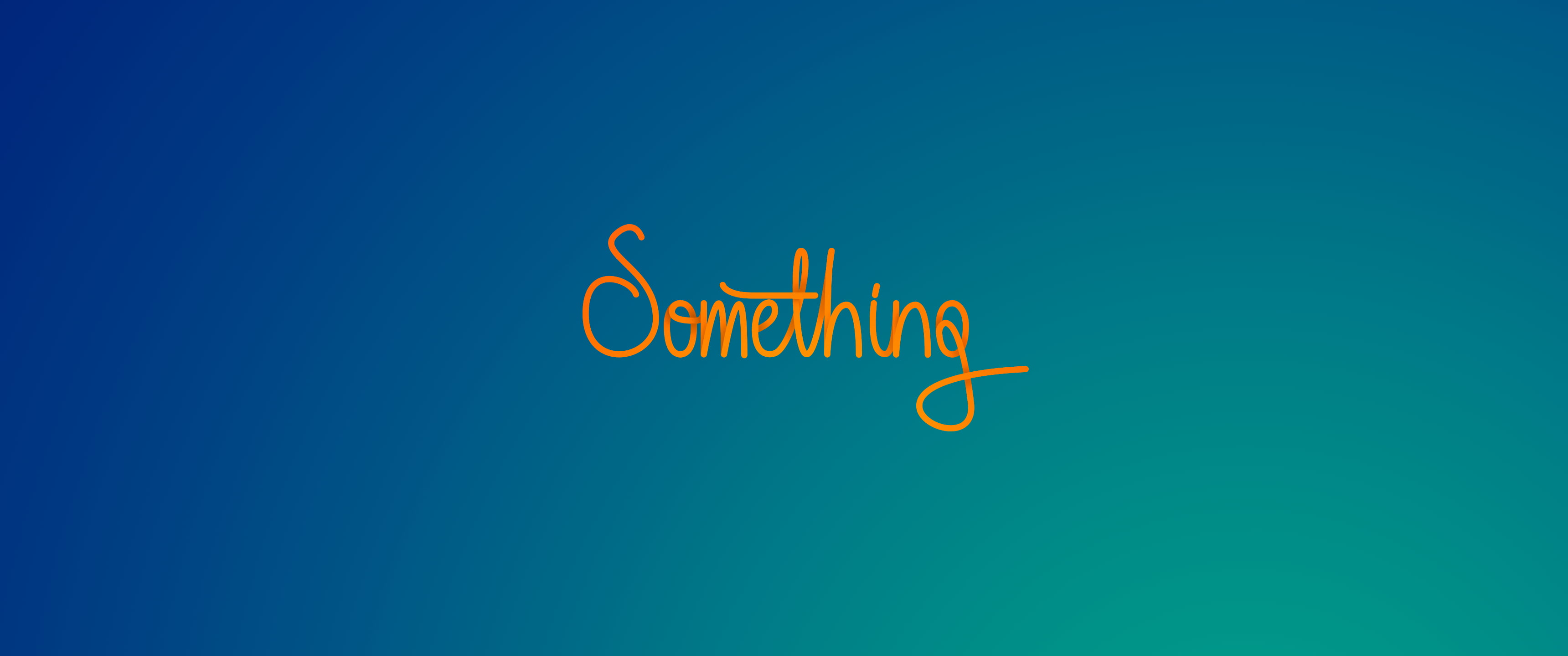something text, text, gradient, ultra-wide, typography
