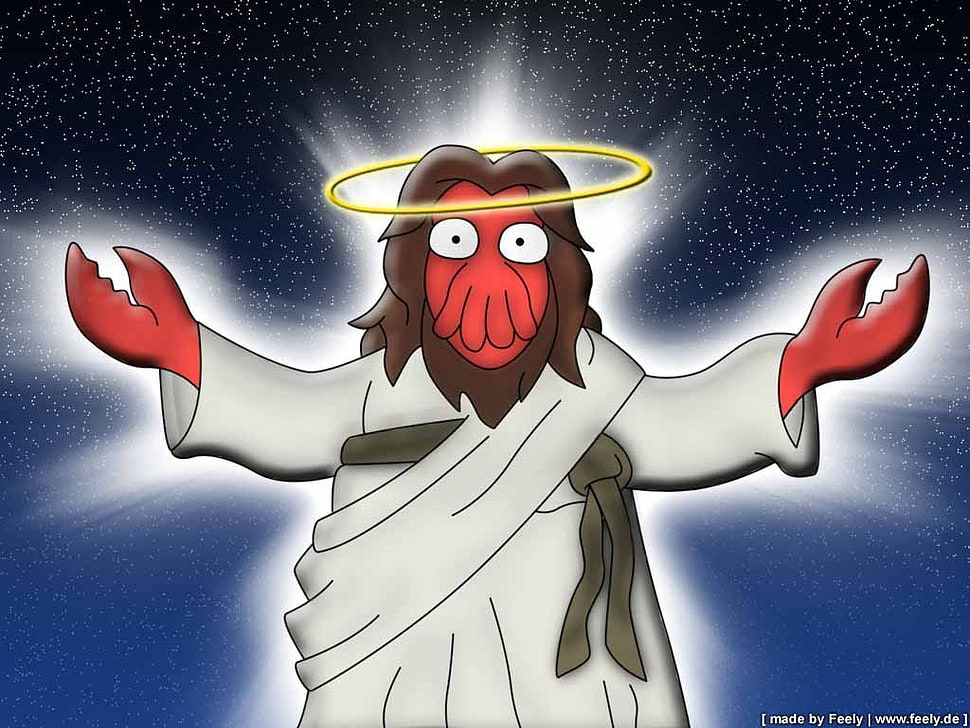 digital wallpaper, Futurama HD wallpaper