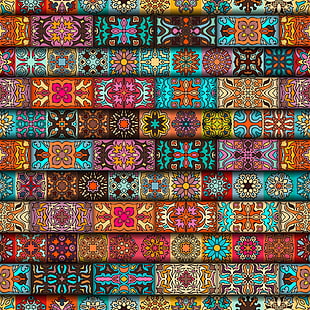 multicolored abstract wallpaper, pattern, texture