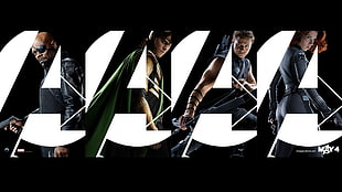 Avengers screengrab, movies, The Avengers, Hawkeye, Nick Fury HD wallpaper