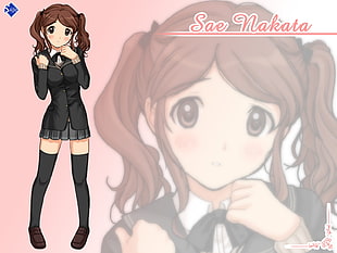 Sae Nakata female anime character HD wallpaper