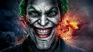 Marvel Joker digital wallpaper