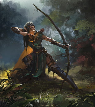 fantasy-art-archer-warrior-elves-wallpap