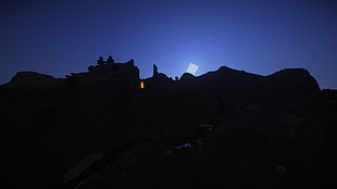 Minecraft, Transformers: Dark of the Moon, Sun, Moon HD wallpaper