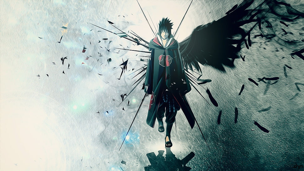 Uchiha Sasuke wallpaper HD wallpaper