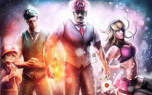 Super Mario digital wallpaper HD wallpaper