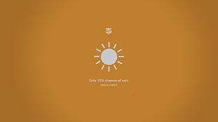 white sun icon, minimalism, Sun, humor, simple background