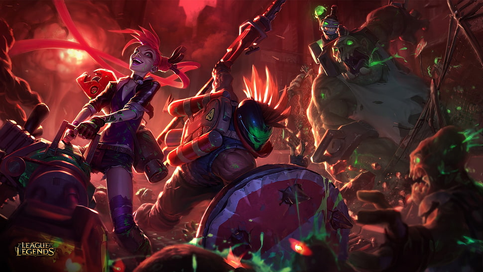 League of Legends wallpaper HD wallpaper