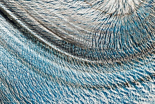 blue and black knit textile, Earth, nature, landscape, aerial view HD wallpaper