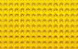 Lego,  Points,  Circles,  Yellow HD wallpaper