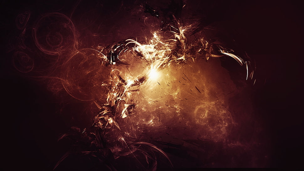 monster illustration HD wallpaper