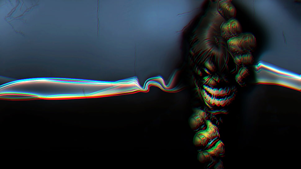 skull faced anime chactater HD wallpaper