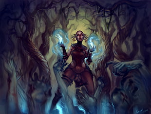artwork, Diablo III, video games