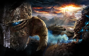 game application digital wallpaper