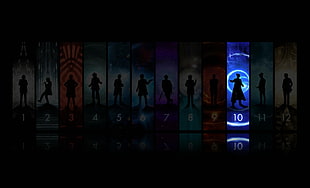 Doctor Who, reflection HD wallpaper