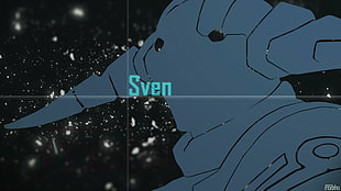 Sven digital wallpaper, Dota 2, Dota, video games, hero