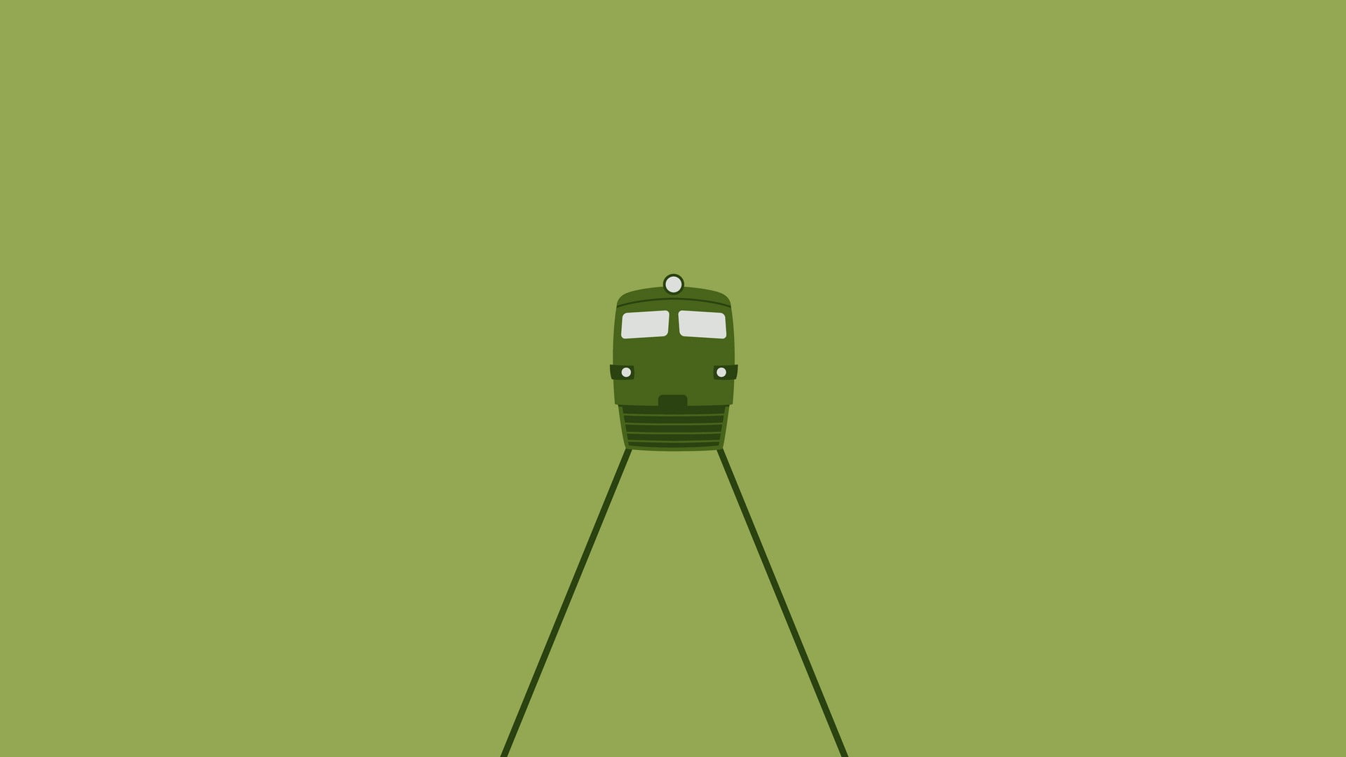 green train clip art, subway, minimalism, digital art, CGI