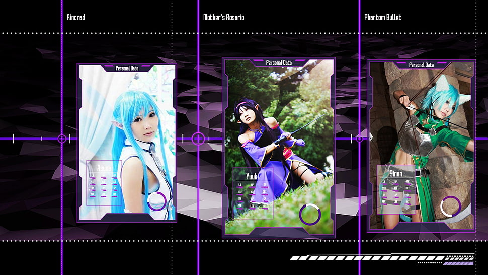 Sword Art Online Yuuki Konno cosplay, Sword Art Online, Alfheim Online, Yuuki Asuna, Konno Yuuki HD wallpaper