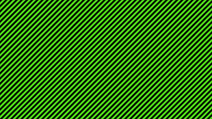 black and green striped illusion, green, lines, stripes HD wallpaper