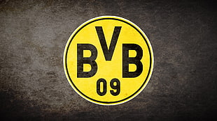 yellow and black Pittsburgh Steelers logo, Borussia Dortmund HD wallpaper