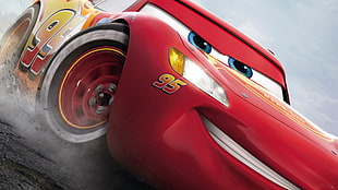 Lightning McQueen graphic wallpaper
