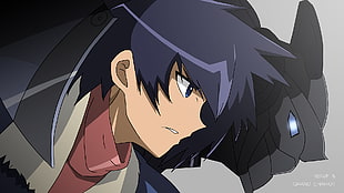 blue haired male anime character digital wallpaper, Akame ga Kill!, Wave (Akama ga Kill!) HD wallpaper