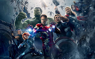 Marvel Infinity War digital wallpaper, The Avengers, Avengers: Age of Ultron, Thor, Chris Hemsworth