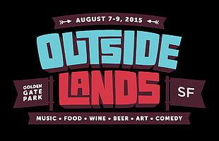 event advertisement of Outside Lands ad