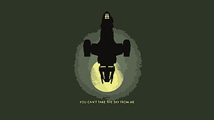 you cant take the sky from me illustration, Serenity, Firefly, spaceship, movies