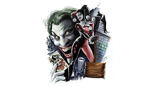 Harley Quinn and The Joker artwork