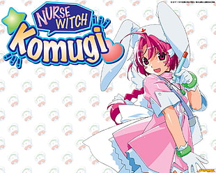 Nurse witch Komugi digital wallpaper